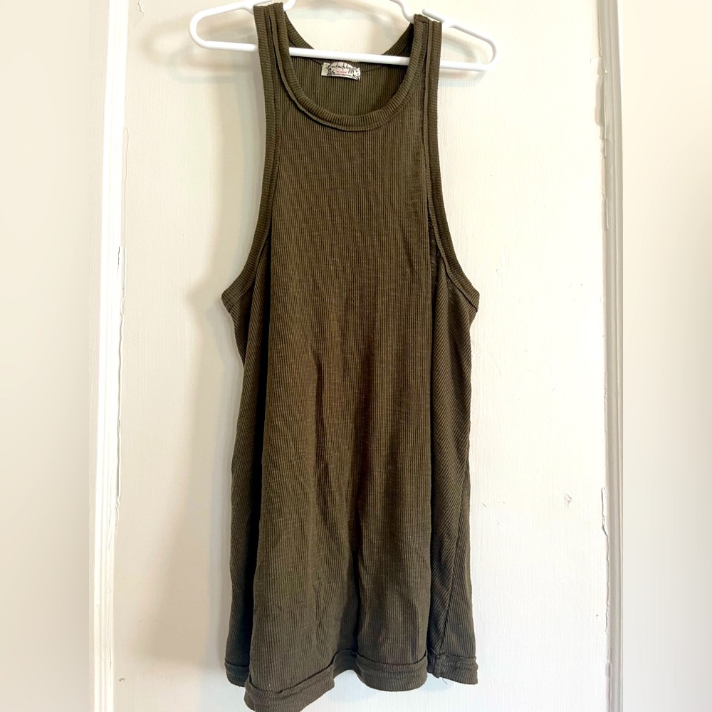 Free People razor back tank XS